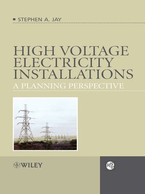 cover image of High Voltage Electricity Installations